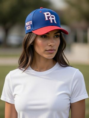 Gorra PR Del Clásico Mundial de Baseball ( Ajustable )