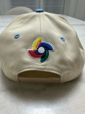 Gorra PR Azul Claro Y Crema ( Ajustable)
