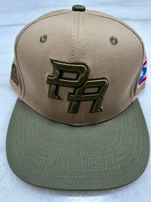 Gorra PR Verde Militar Y Kaki ( Ajustable)