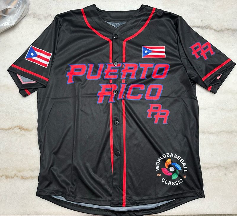 Camisa PR Jersey Clásico Baseball 2026
