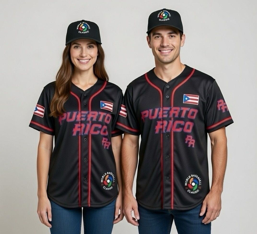 Camisa PR Jersey Clásico Baseball 2026 ( Adulto )