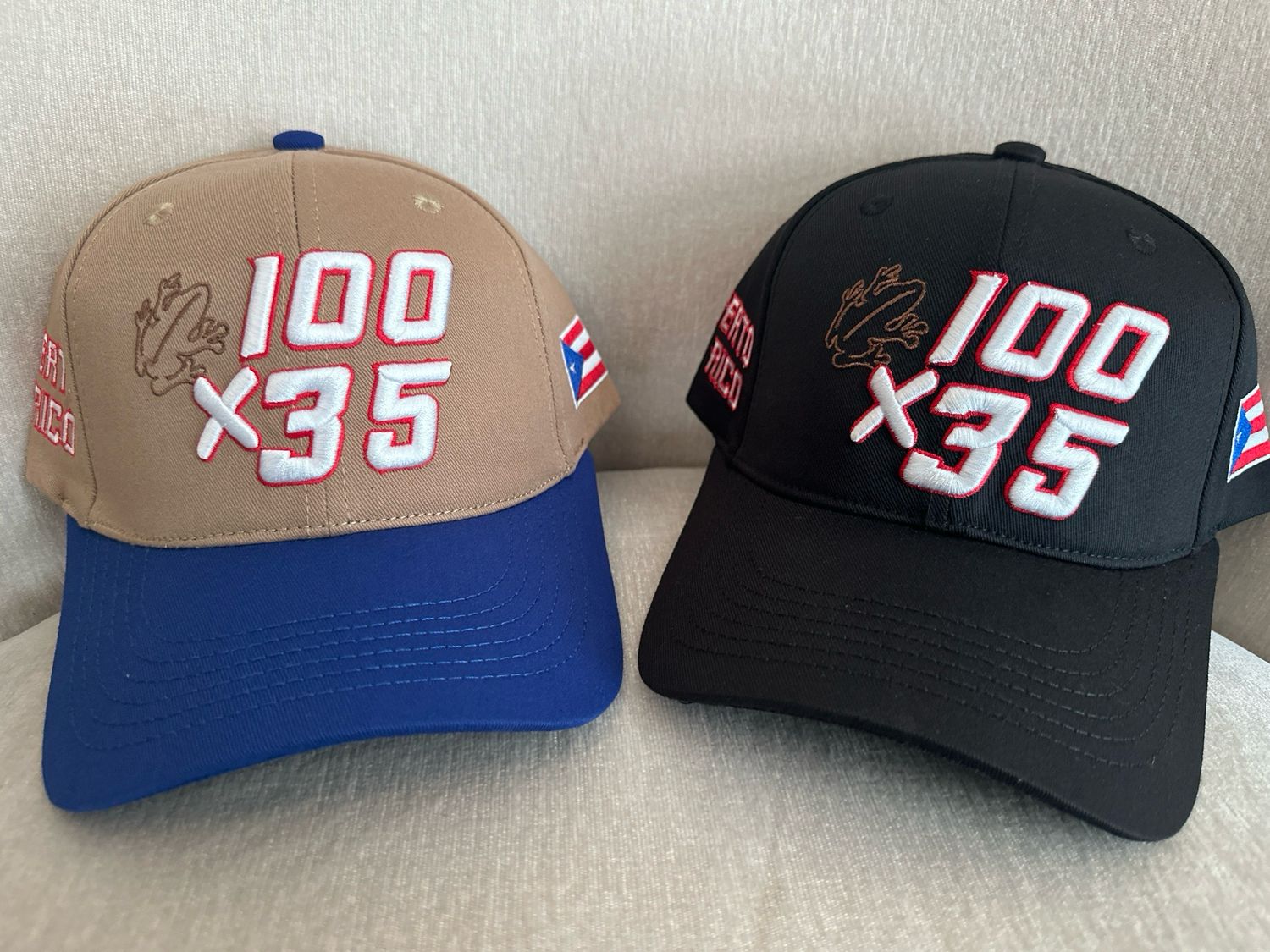 Gorra PR 100 X 35 (Ajustable)( 2 Colores )