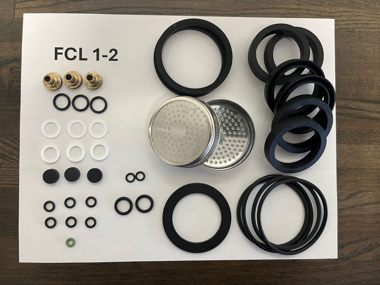 Service Kit for Fracino Retro. 2 Group. FCL1-2