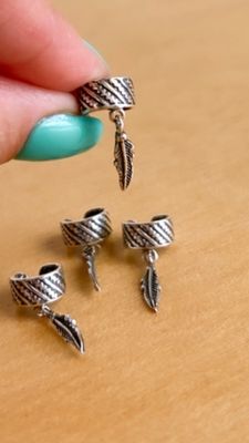 Ear cuff Plume Bali *PLATA925