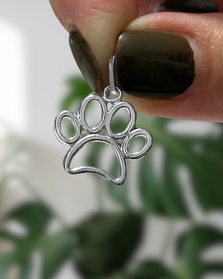 Huellita 2 cm *PLATA925*