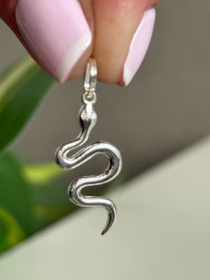 Serpiente lisa *PLATA925* 3cm