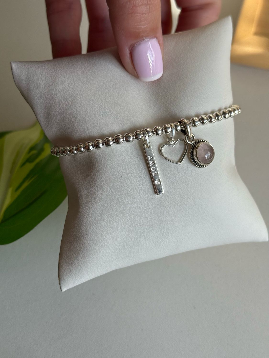 Conjunto AMOR *PLATA925*