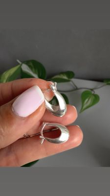 Aros macizos cierre puente *PLATA925*