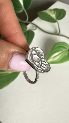 Anillo INTUICIÓN  Small 2 cm  Regulable *PLATA925*