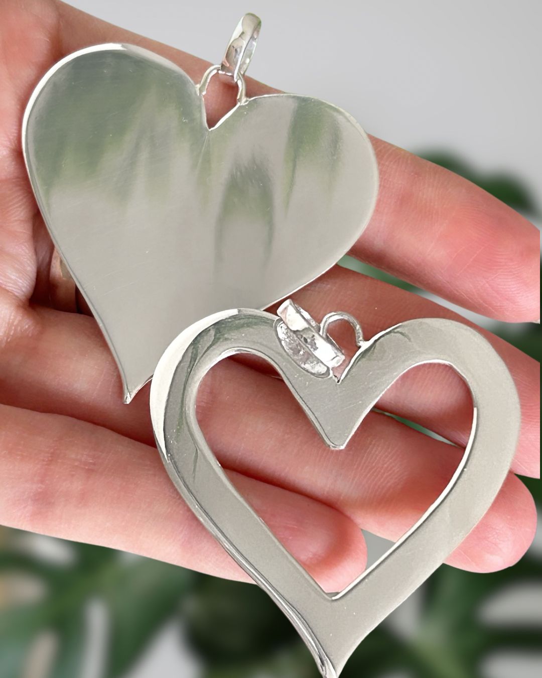 Corazón Maxi ENTERO  *PLATA925