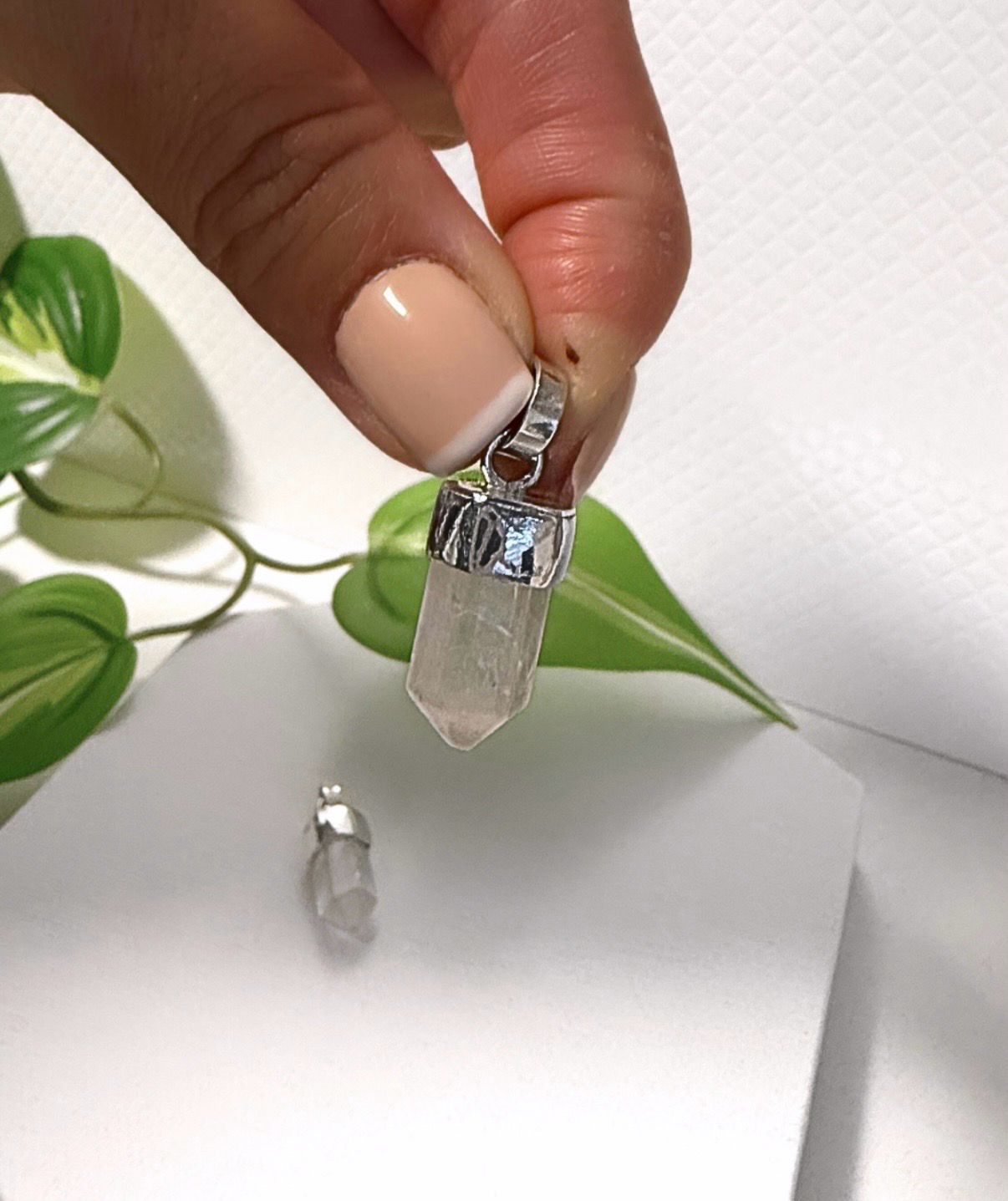 Cuarzo cristal S *PLATA925*