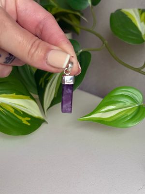 Amatista prisma 3 cm *PLATA925*
