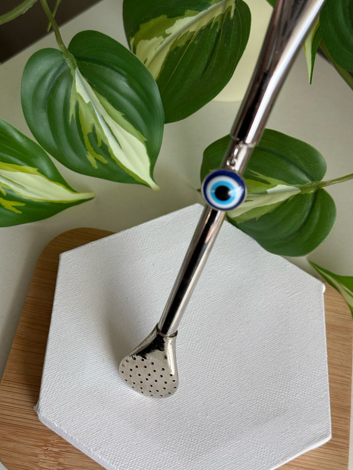 Bombilla ojito Protector 💫🧿 *ALPACA Y PLATA925*
