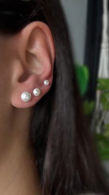 Perlas de cultivo *PLATA925* S (4mm) M(5mm) Y L(7mm)