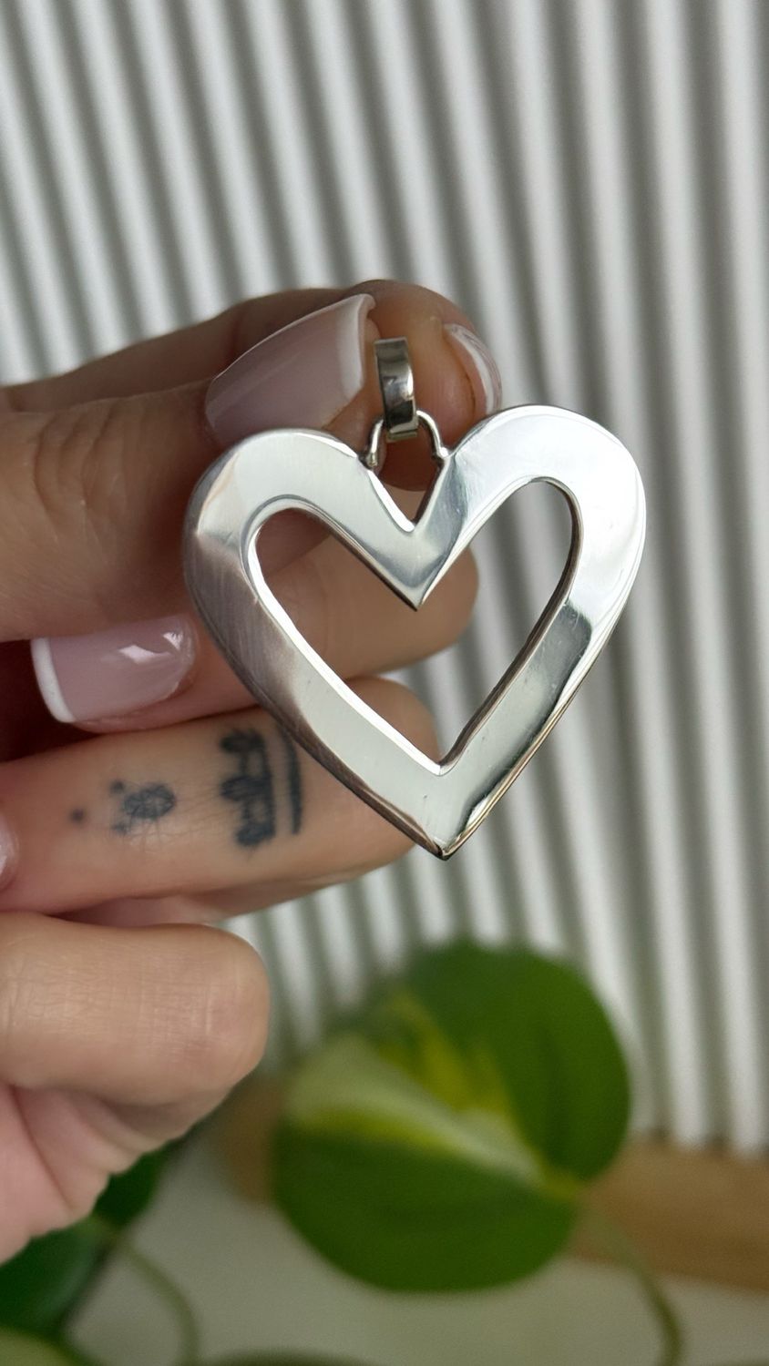 Corazón 3,5 calado NUEVO💫 *PLATA925*