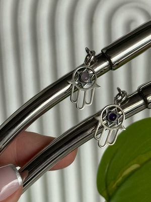 Bombi Manito de Hamsa *ALPACA+PLATA925*