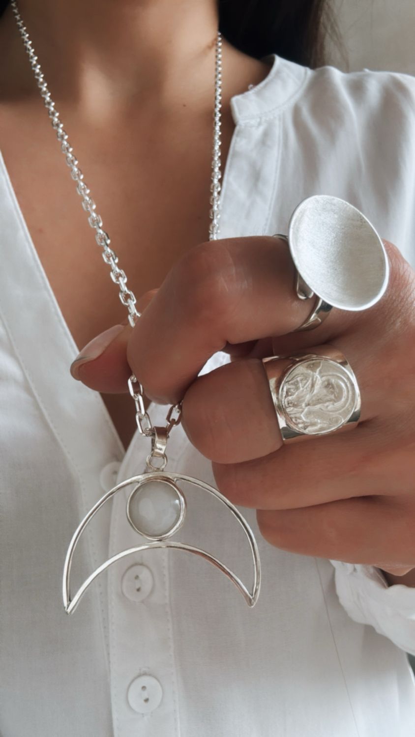 Anillo San Benito *PLATA925* regulable