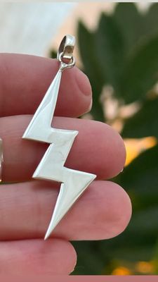 Rayo ⚡️L 4,5 cm *PLATA925*