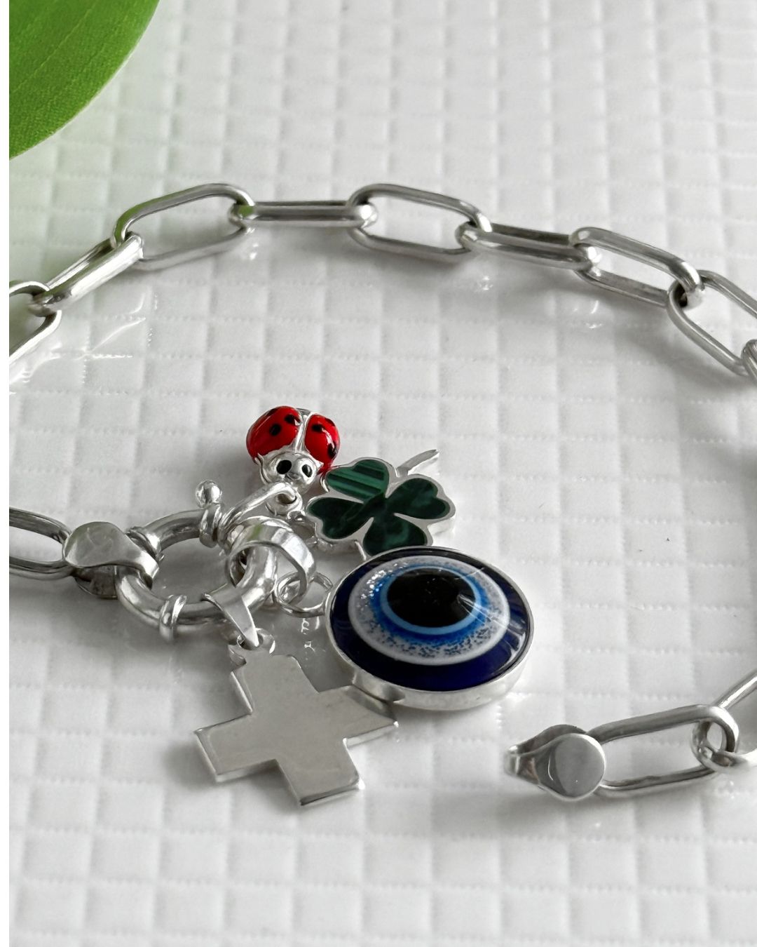 Pulsera eslabón macizo *PLATA925*