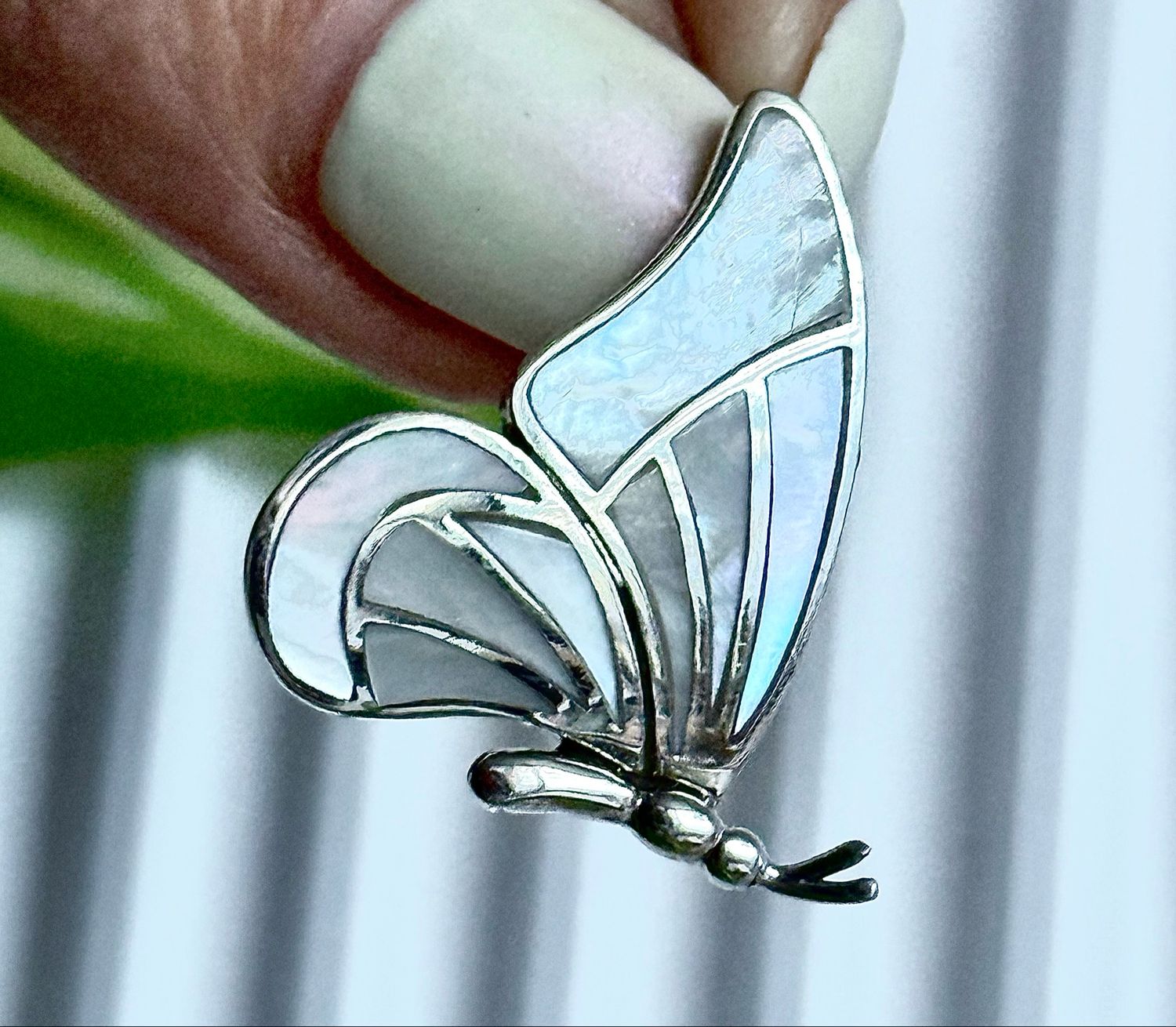 Mariposa Nácar *PLATA925*