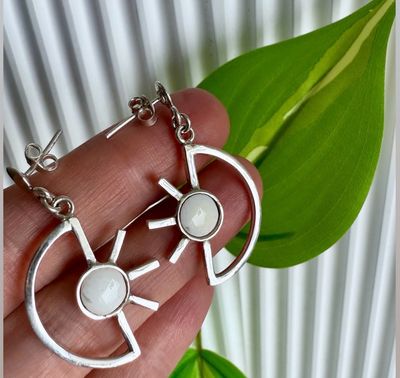 Caravanas Amanecer *PLATA925*