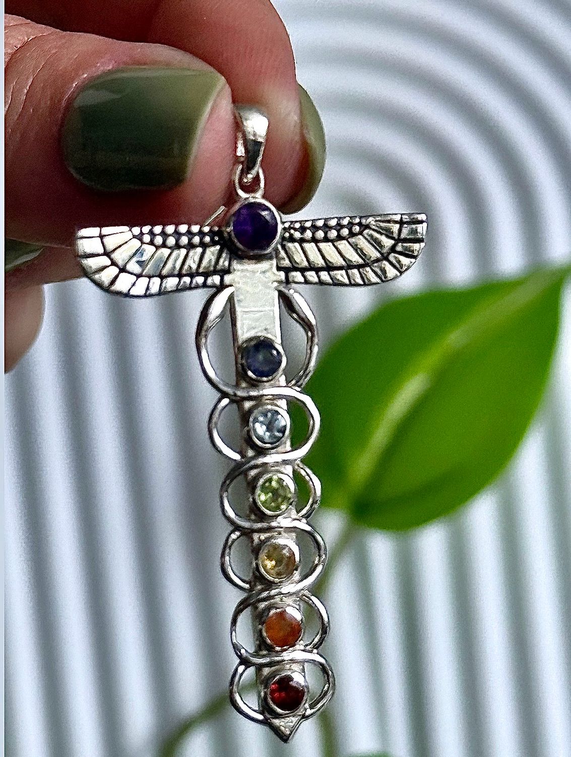 Amuleto 7 Chakras *PLATA925*