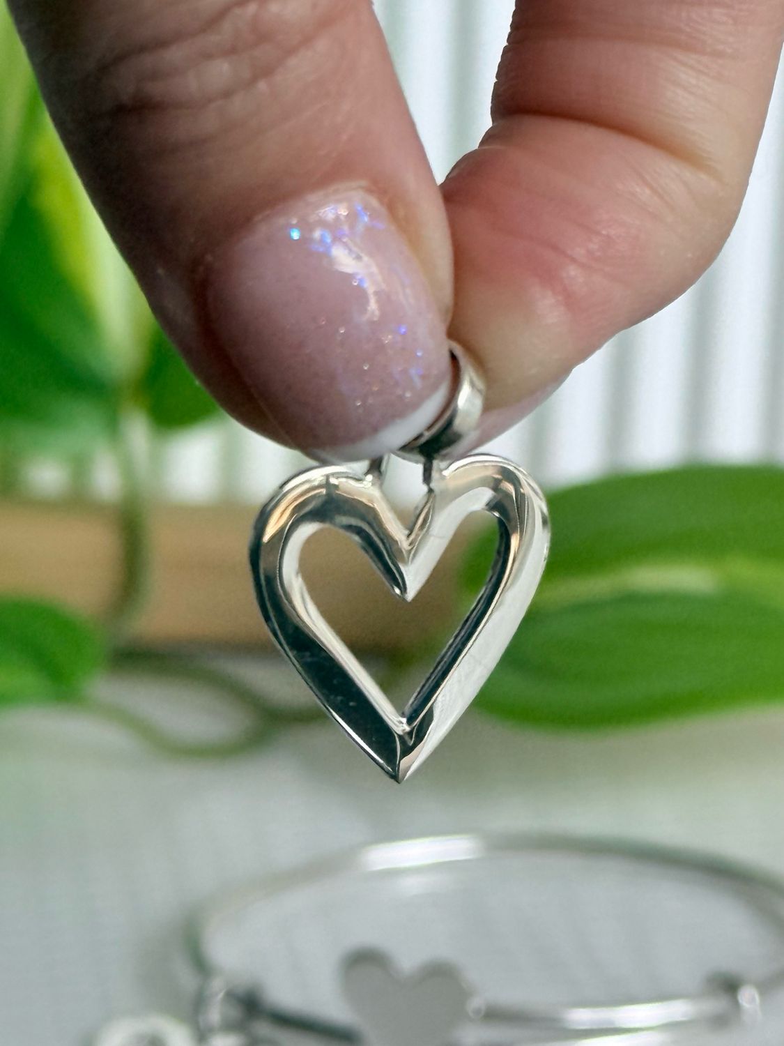 Baby cuore 2 cm *PLATA925*