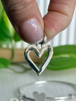 Baby cuore 2 cm *PLATA925*