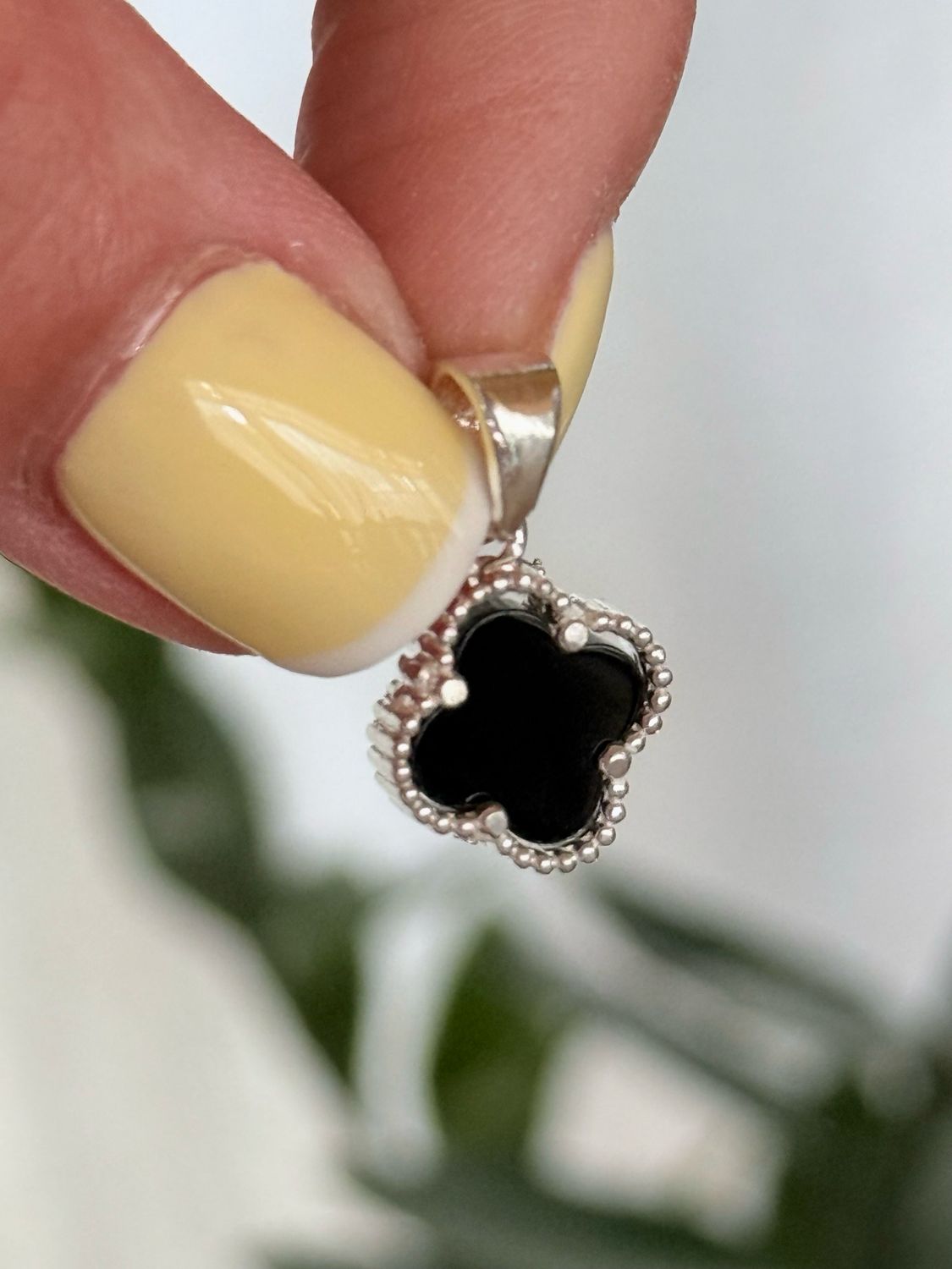 Flor Ónix V.Cleef *PLATA925*