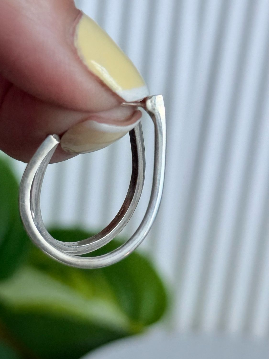 Aros  Gota *PLATA925*