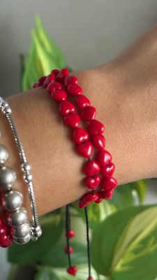 Pulsera CUORE cristal checo, Regulables