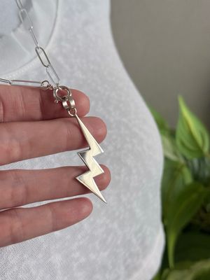 Rayo ⚡️L 4,5 cm *PLATA925*