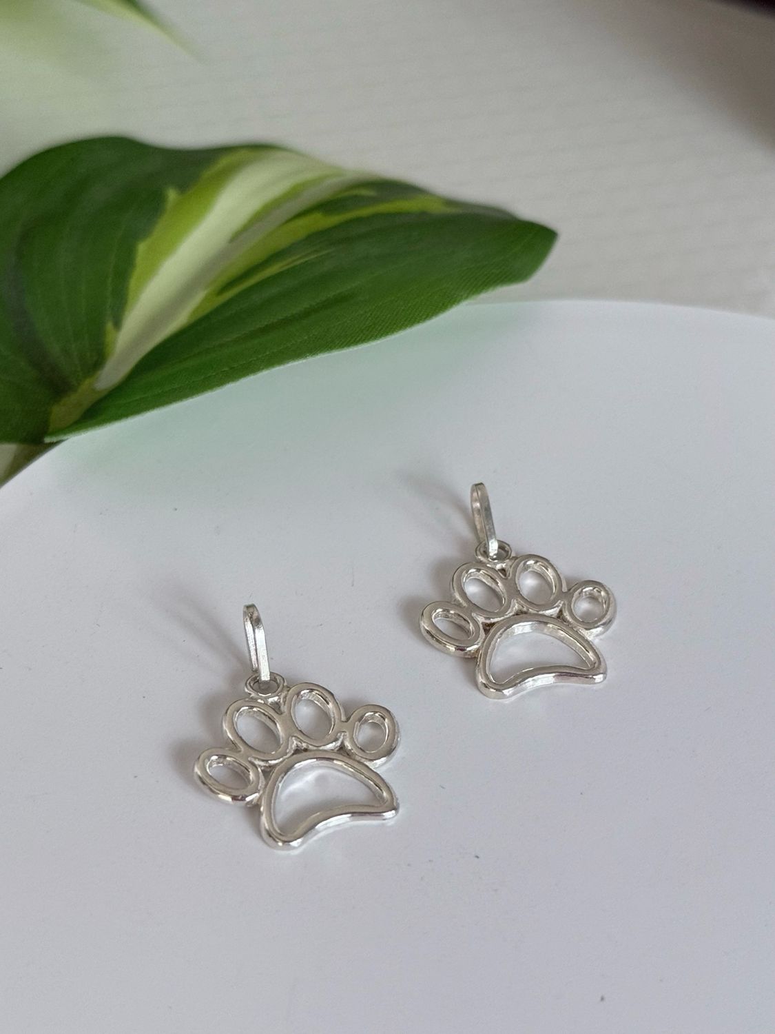 Huellita 2 cm *PLATA925*