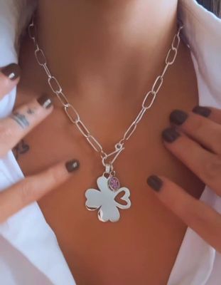 Cadena choker eslabón de plata hecha a mano!🤚🏼 *PLATA925 maciza.