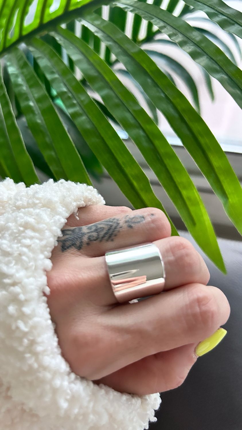 Anillo Fest LISO  *PLATA925