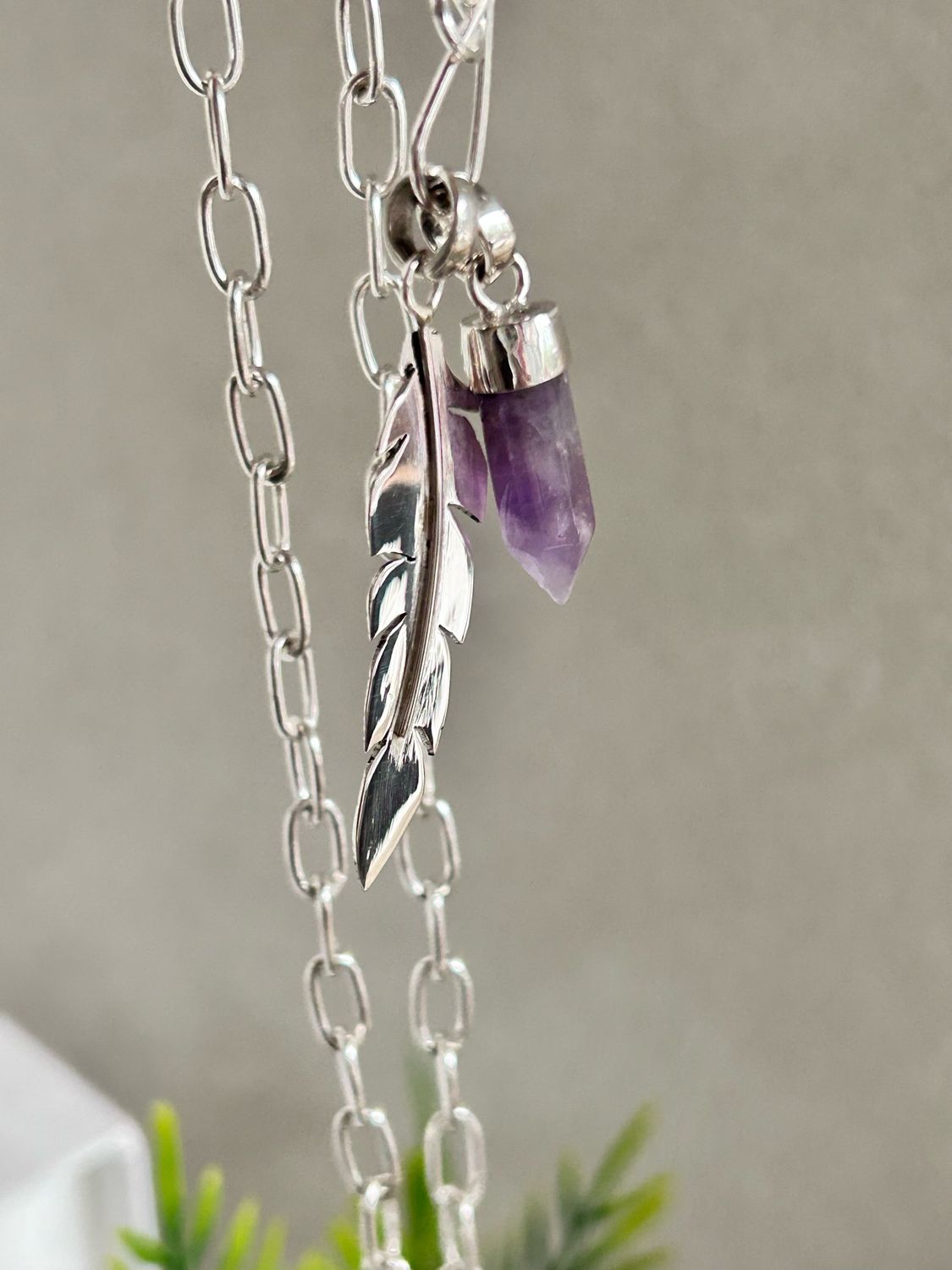 Pluma 💫5 cm  *PLATA925