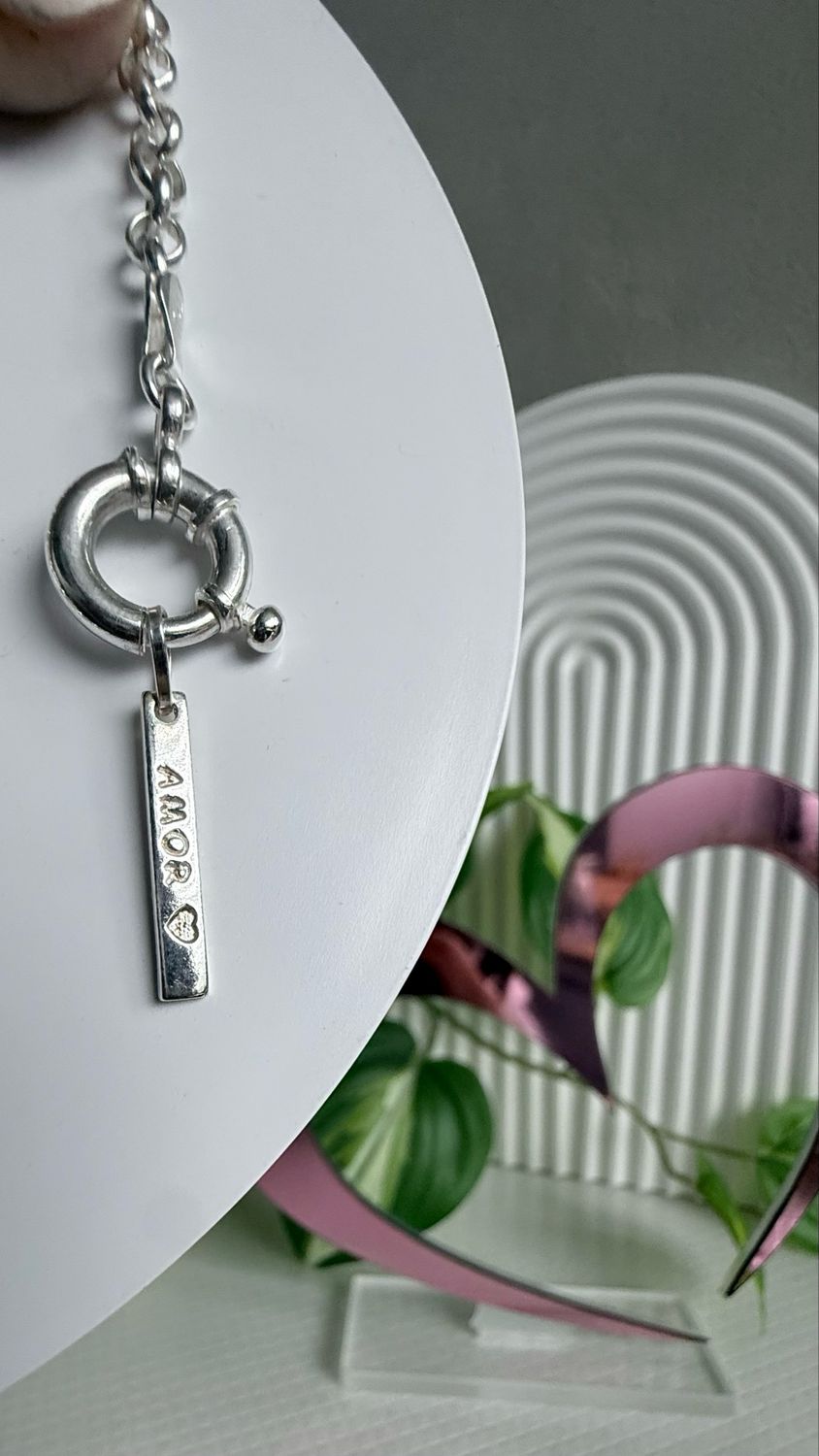 Barrita AMOR *PLATA925* 2,5cm X 5mm