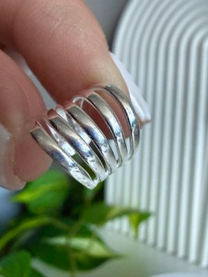 Ear cuff 5 líneas *PLATA925*