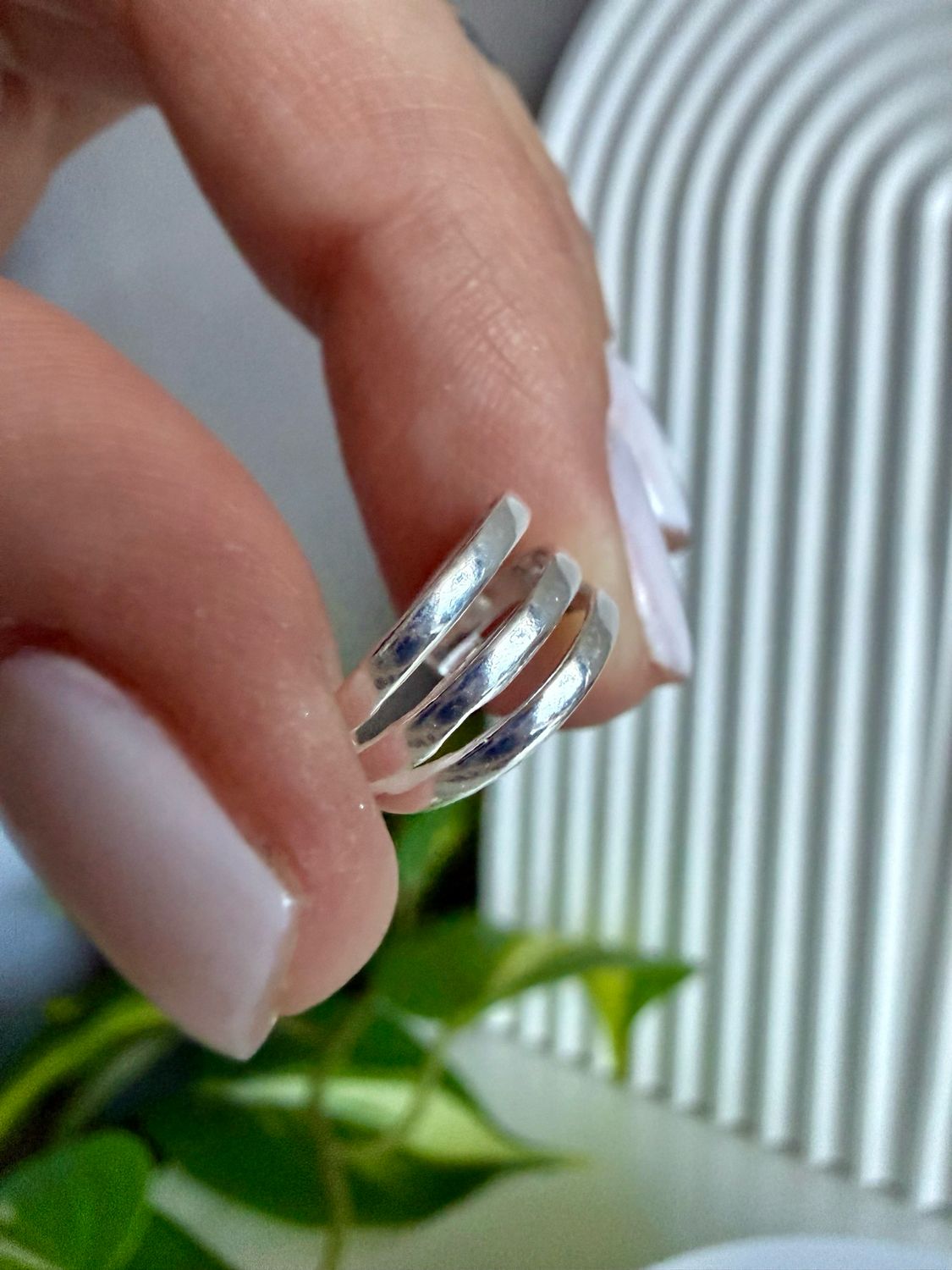 Ear cuff 3 líneas *PLATA925*