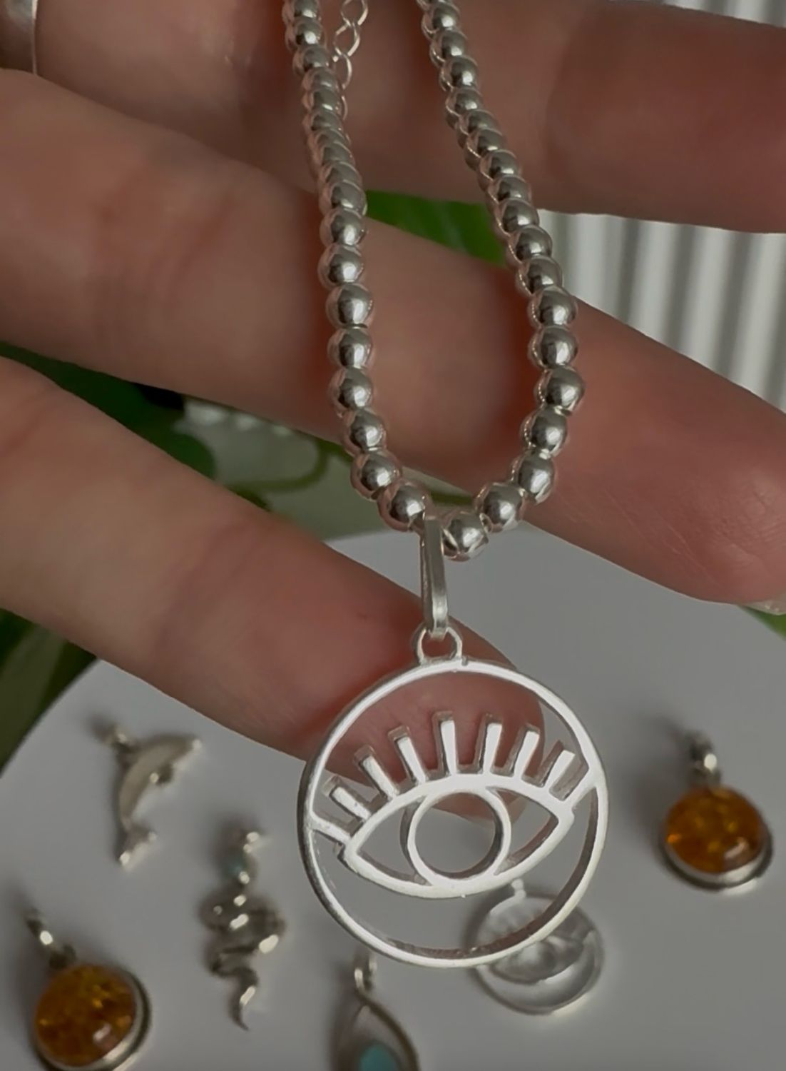 Ojo calado 1.8cm *PLATA925*