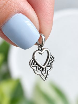 Corazón de fuego | *PLATA925* | Macizo