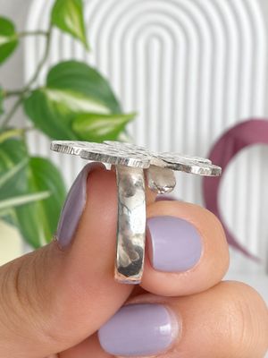 Anillo Margarita | Regulable | *PLATA925* |