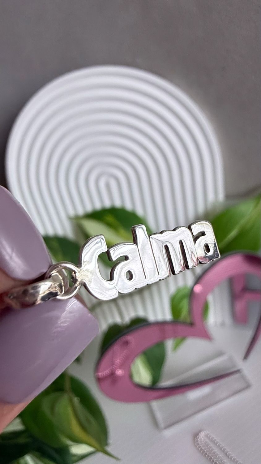 Dije CALMA | *PLATA925*|