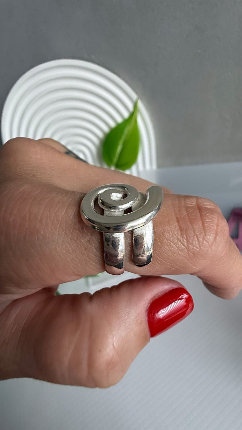 ANILLO ORIGEN 🌀|* PLATA925*| Regulable