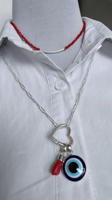 Porta Amuletos Corazón ♥️ | *PLATA925*| Multifuncional