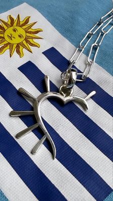 Corazón Celeste |*PLATA925*|