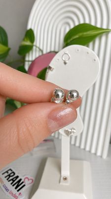 Par Perlas de Plata| 5 mm| PLATA925|