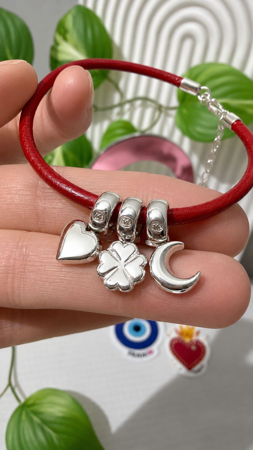 Charm CUORE, LUNA ó TRÉBOL | PLATA925 |