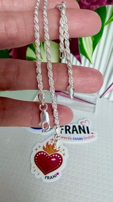 Pulsera Cordón Baiano gruesita | 18 cm | PLATA925 |