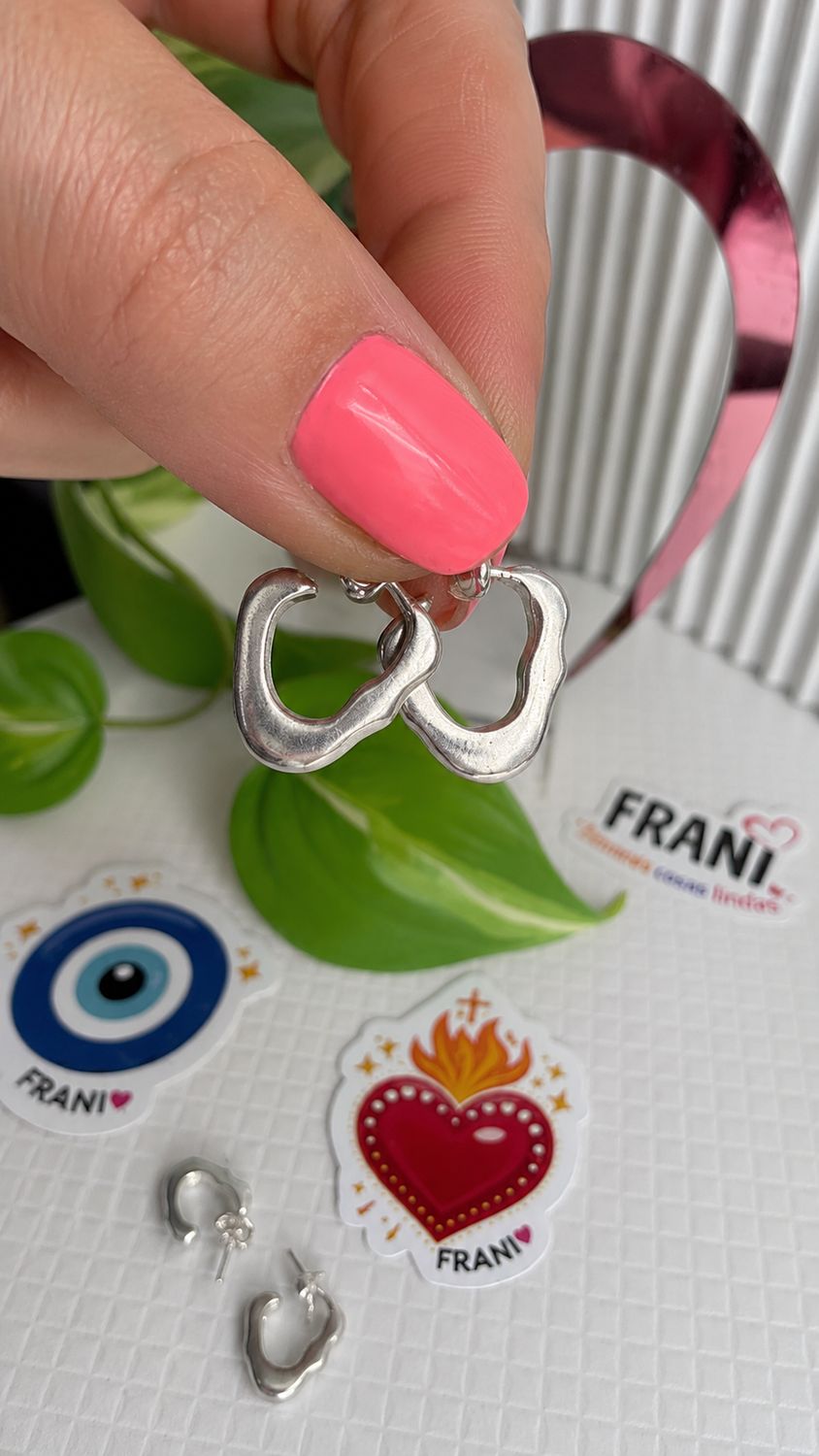 Aro Sienna con mariposa  |PLATA925|
